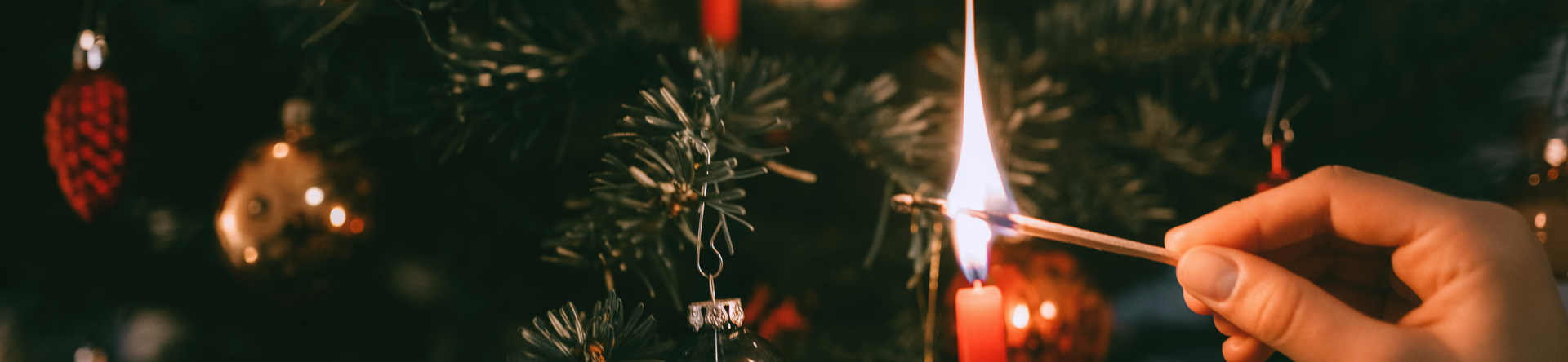 Lichterlöschen für den Weihnachtsbaum