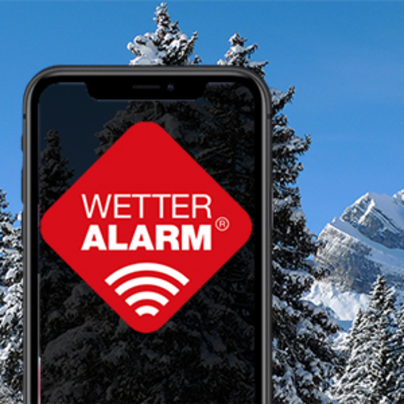 Wetter-Alarm: kostenlose App für Ihre Sicherheit