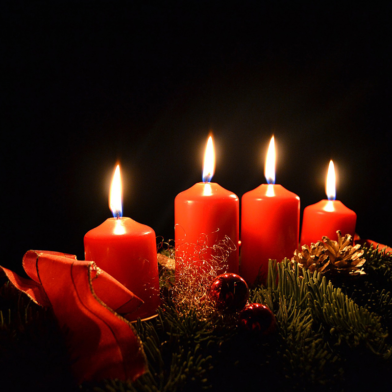 Brandgefahr im Advent